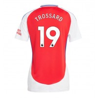 Billiga Arsenal Leandro Trossard #19 Hemma fotbollskläder Dam 2024-25 Kortärmad